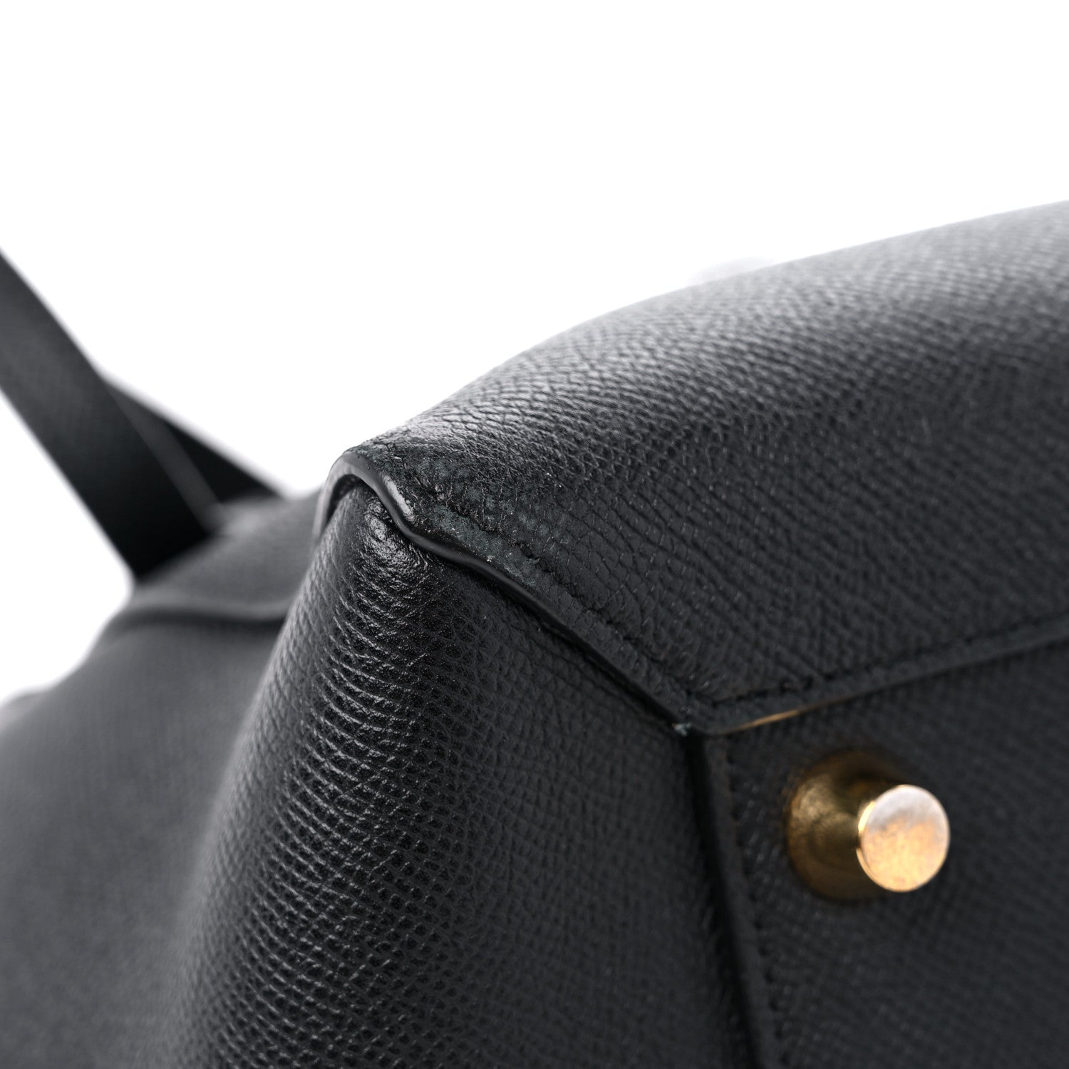 Celine Grained Calfskin Micro Belt Bag Black 7 of 12
