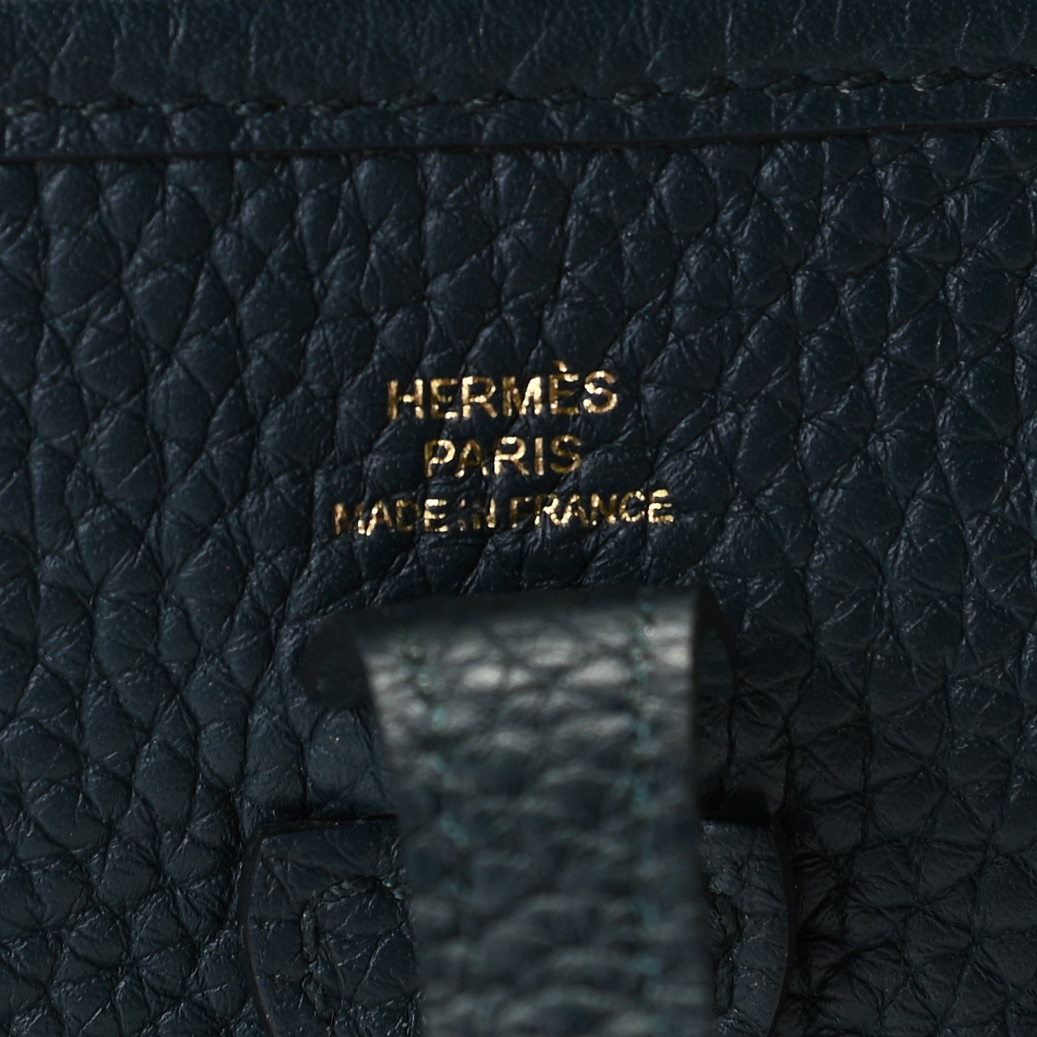 Hermes Taurillon Clemence Amazone Evelyne TPM Vert Cypress 6 of 7