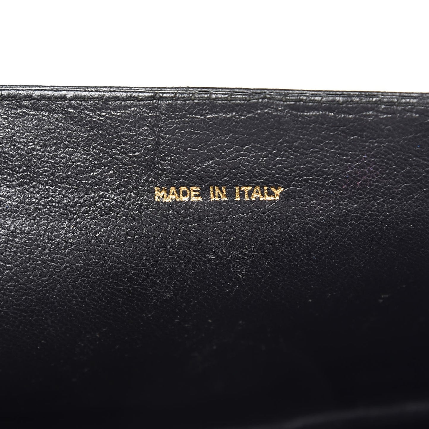Lambskin Quilted CC Small Single Flap Black