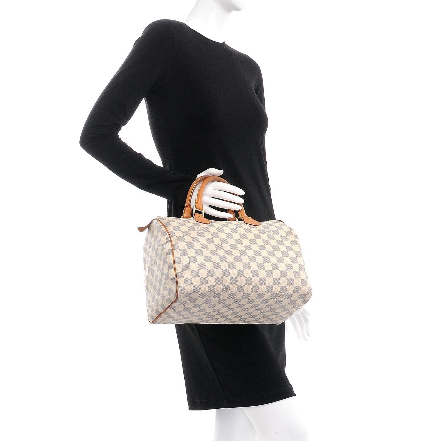 Louis Vuitton Damier Azur Speedy 30 2 of 15