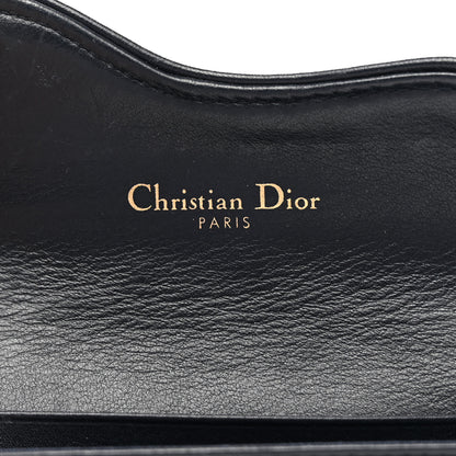 Christian Dior Oblique Saddle Card Holder Blue 6 of 9