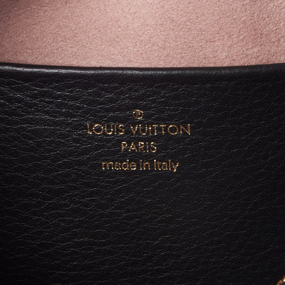 Louis Vuitton Lambskin Embossed Monogram Speedy 22 Bandouliere Black 7 of 8