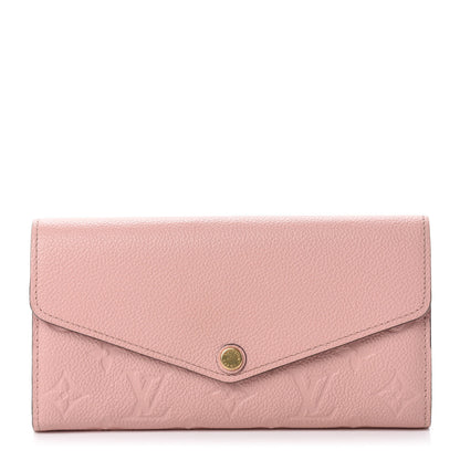 Louis Vuitton Empreinte Sarah Wallet NM Rose Ballerine 1 of 8