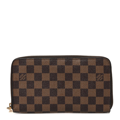 Louis Vuitton Damier Ebene Zippy Organizer Wallet 1 of 11