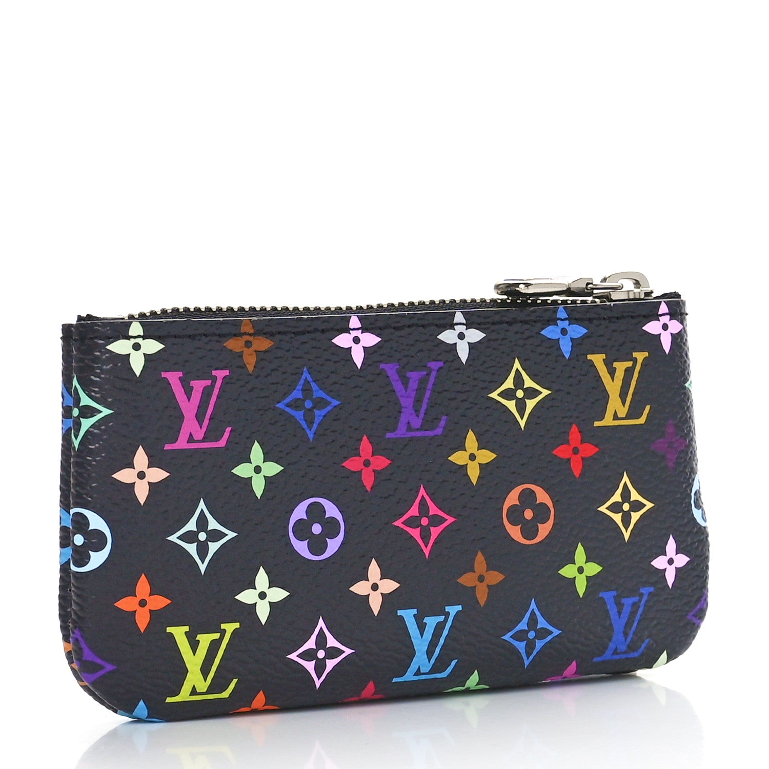 Louis Vuitton LV X TM Monogram Multicolor Key Pouch Black 3 of 8