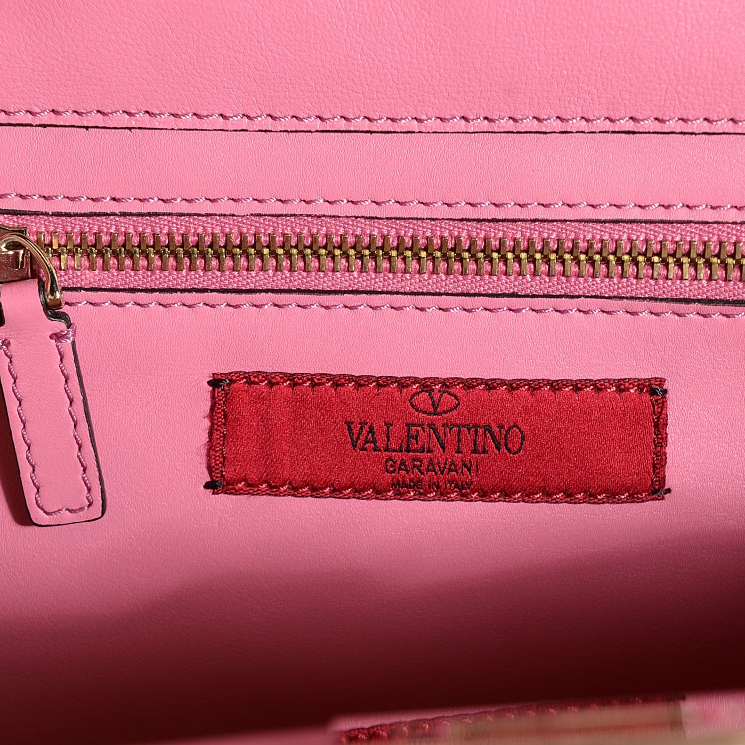 Valentino Garavani Vitello Small Rockstud Tote Ninphea 6 of 9