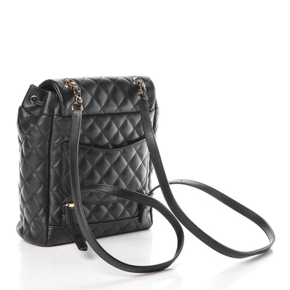 Chanel Lambskin Quilted Small Urban Spirit Backpack Black 3 of 7