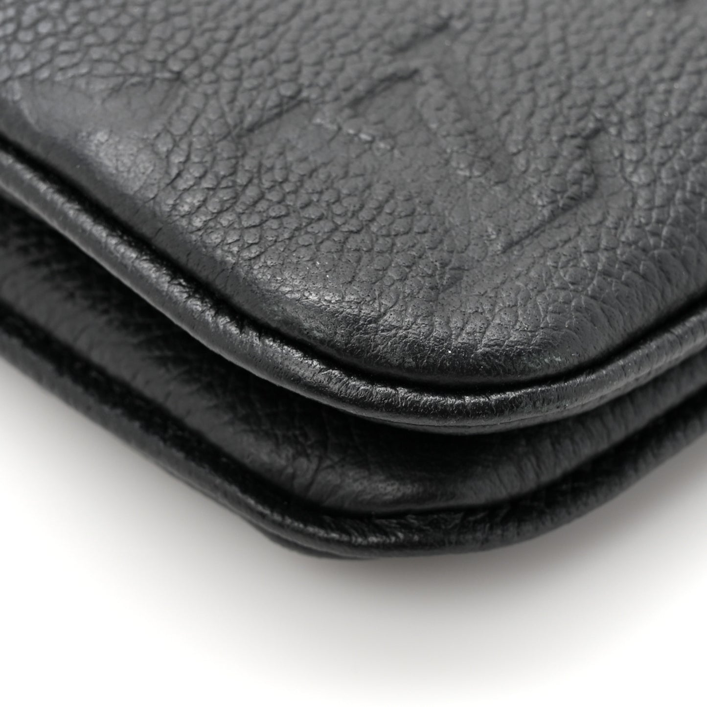 Empreinte Double Zip Pochette Black