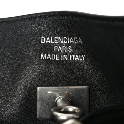 Balenciaga Smooth Calfskin Medium Bel Air Shoulder Bag Black 6 of 10