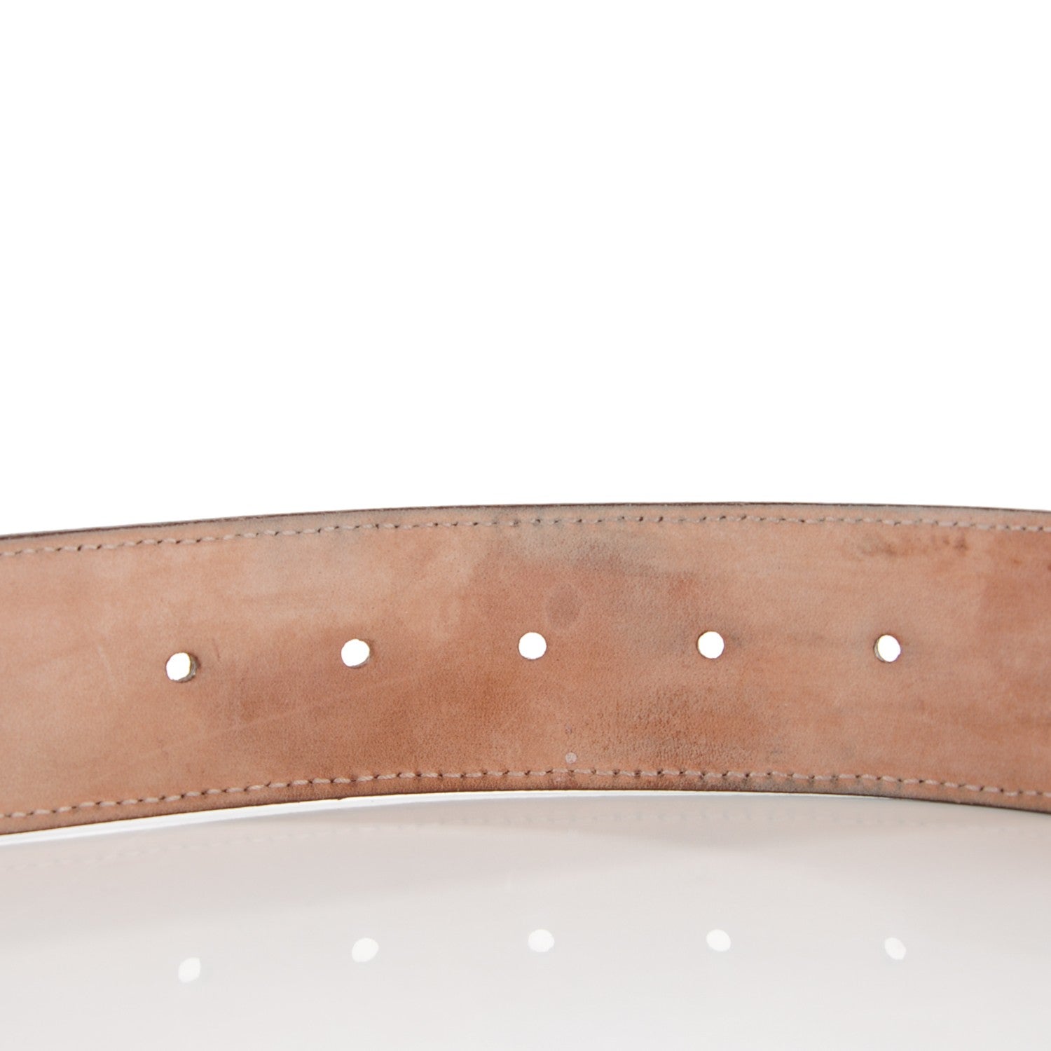 Gucci GG Plus Monogram Interlocking G Belt 95 38 Red 6 of 7