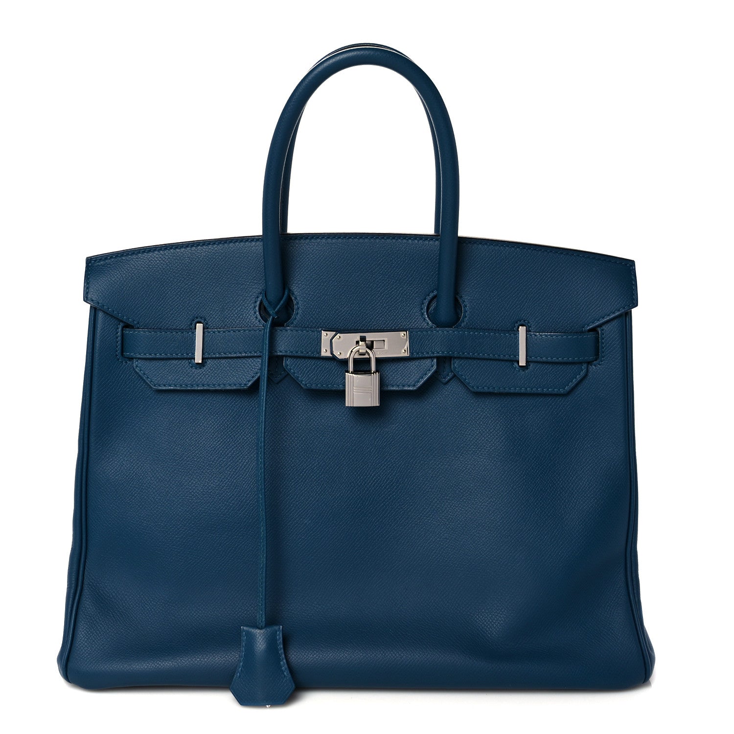 Hermes Epsom Birkin 35 Bleu Izmir 1 of 36