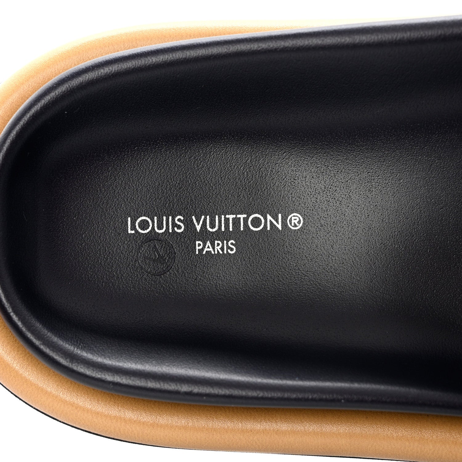 Louis Vuitton Nylon Monogram Womens Pool Pillow Comfort Mules 39 Navy Blue 7 of 9