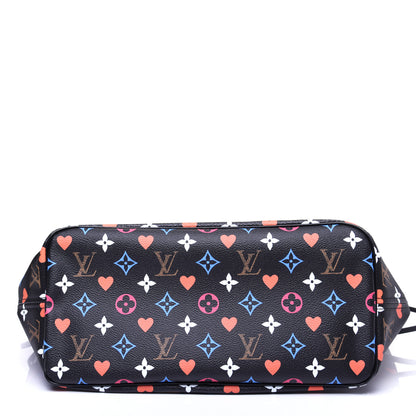 Louis Vuitton Game On Neverfull MM Black 9 of 10