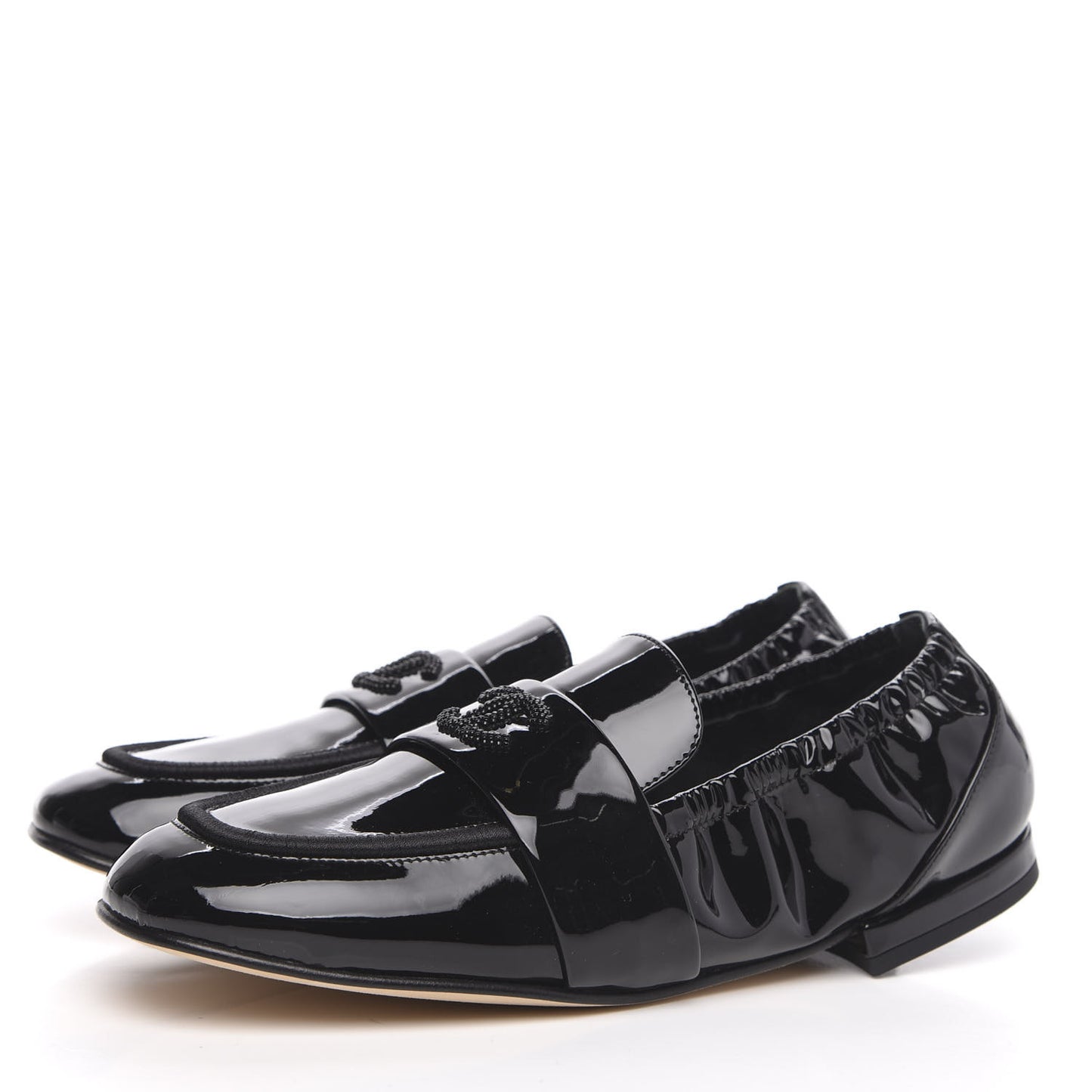 Patent CC Loafers 36 Black