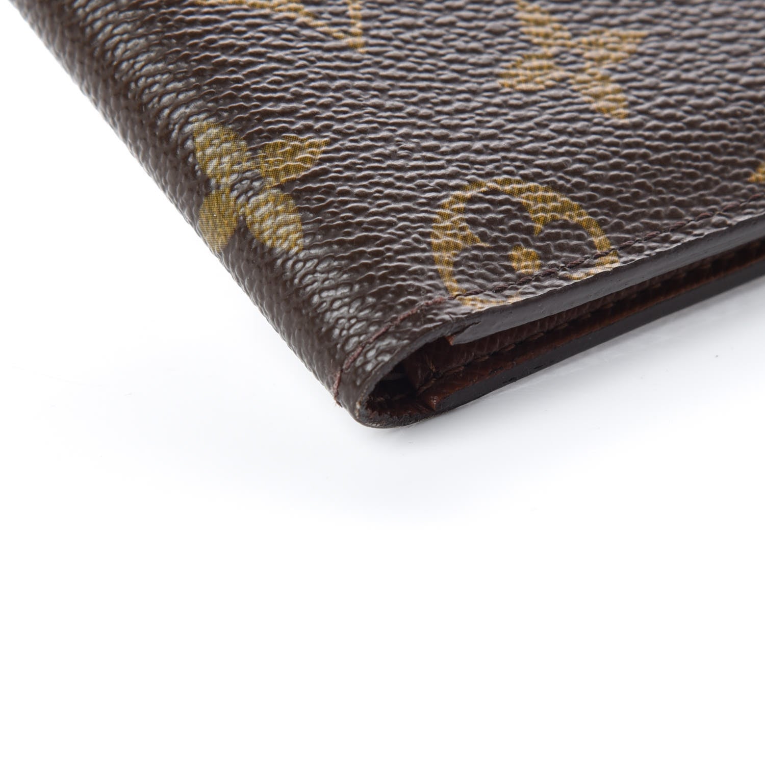 Louis Vuitton Monogram Mens Porte-Billets 3 Card Billfold Wallet 9 of 11