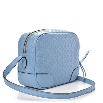 Gucci Microguccissima Mini Bree Messenger Bag Mineral Blue 3 of 11