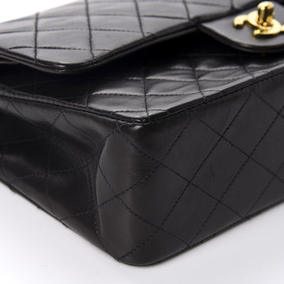 Chanel Lambskin Quilted Medium Double Flap Black 6 of 11