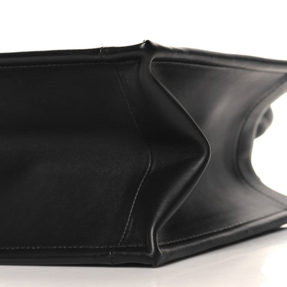 Christian Dior Calfskin Macro Cannage Small Book Tote Black 10 of 10