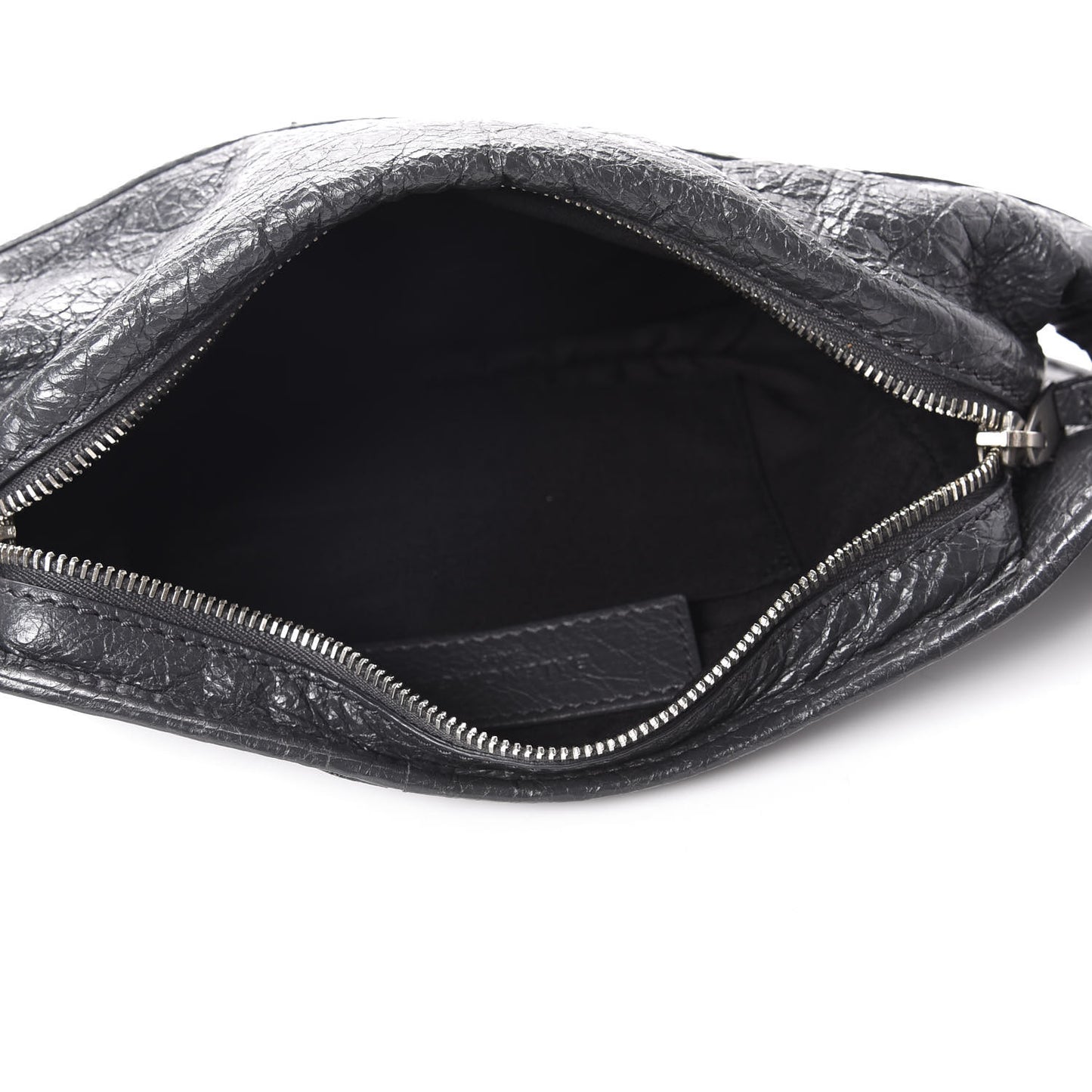 Lambskin Classic Hardware Neo Lift Hip Bag Gris Fossile