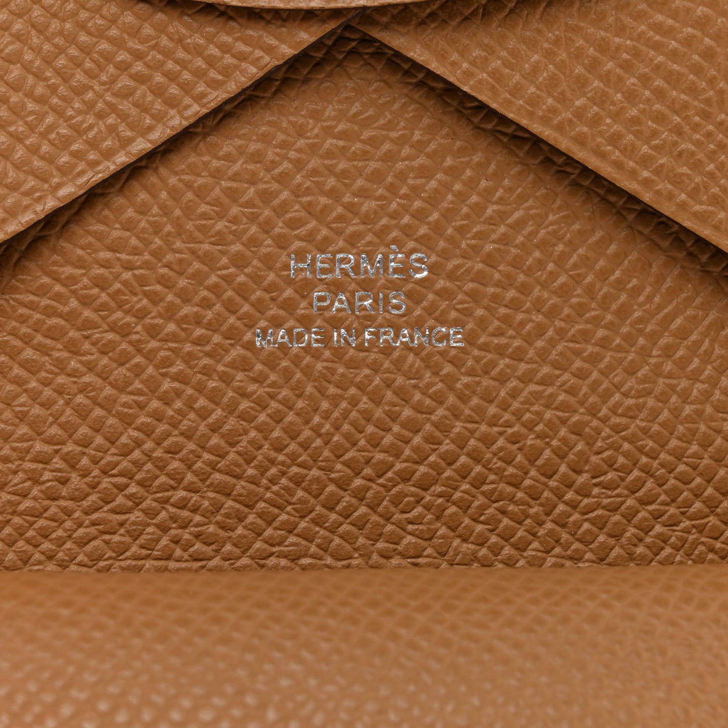 Epsom Calvi Duo Card Case Biscuit