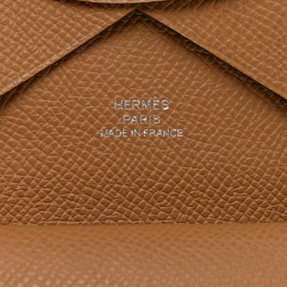 Hermes Epsom Calvi Duo Card Case Biscuit 6 of 6