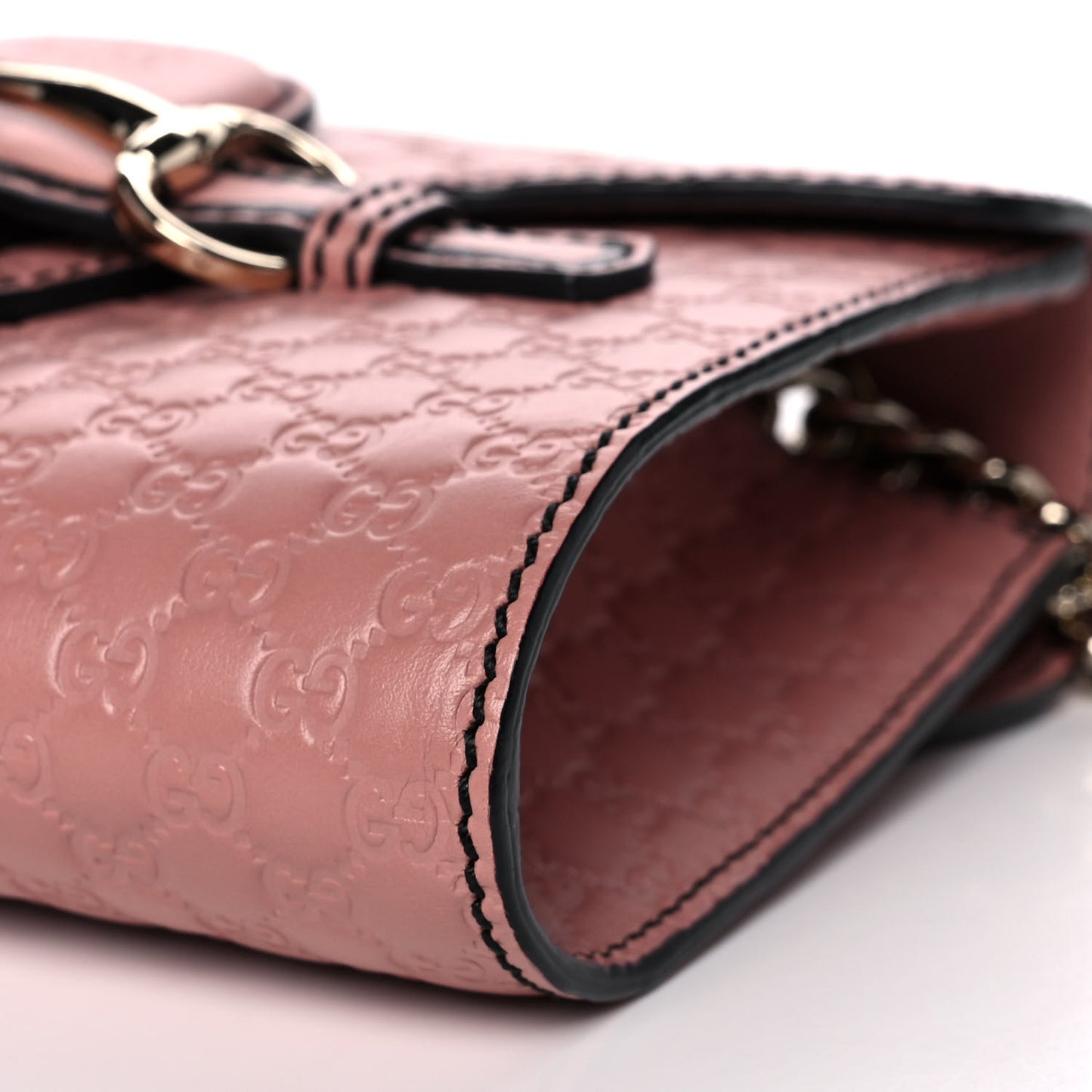Microguccissima Mini Emily Shoulder Bag Soft Pink