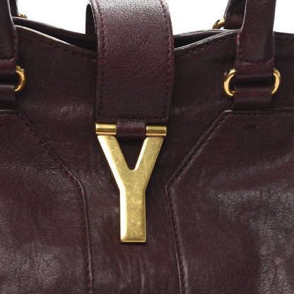 Saint Laurent Sheepskin Medium Cabas ChYc Plum 20 of 20