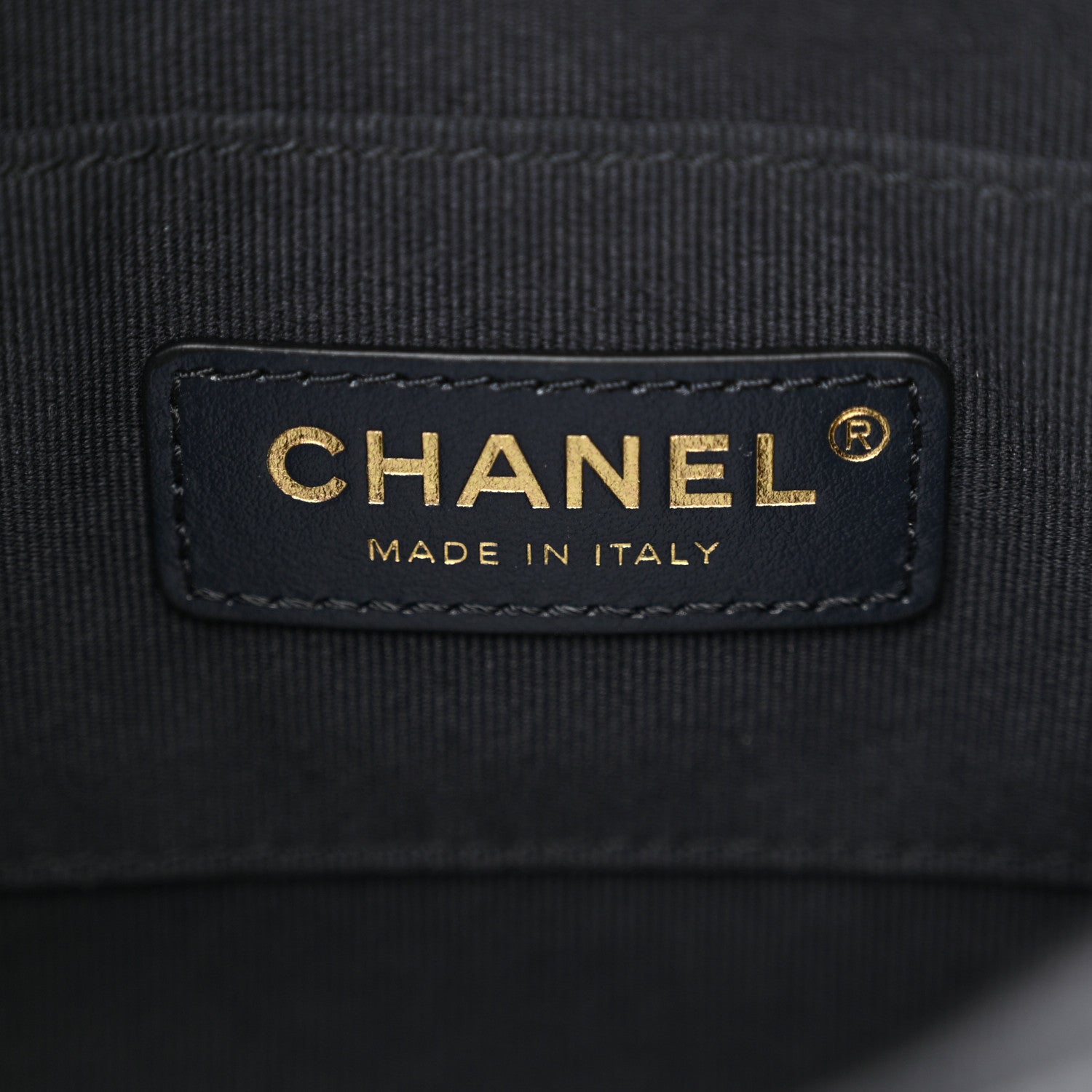 Chanel Shiny Caviar Quilted Chain Melody Camera Bag Dark Blue 6 of 11