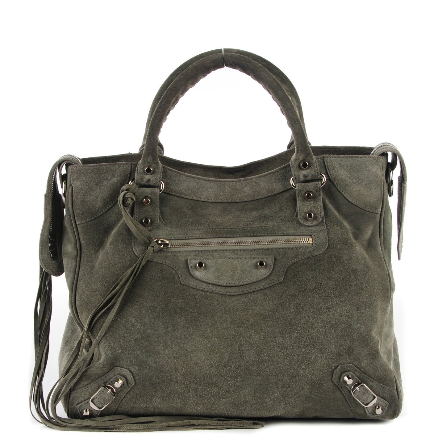 Baby Daim Suede Velo Gris Vison