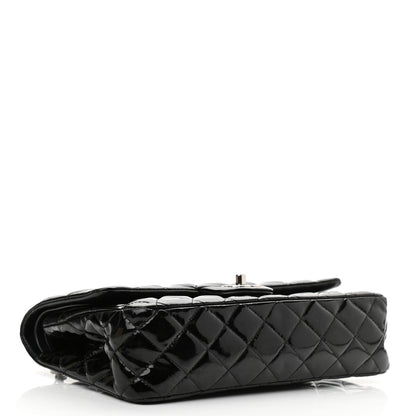 Chanel Patent Quilted Medium Double Flap Black 4 of 12