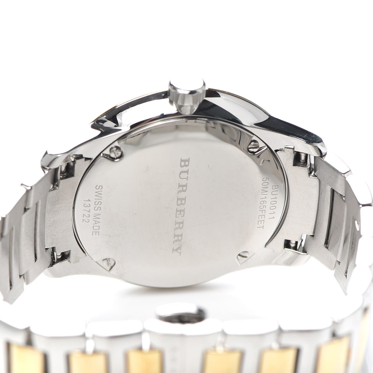 Stainless Steel 38mm Heritage Quartz Watch Gold BU10011