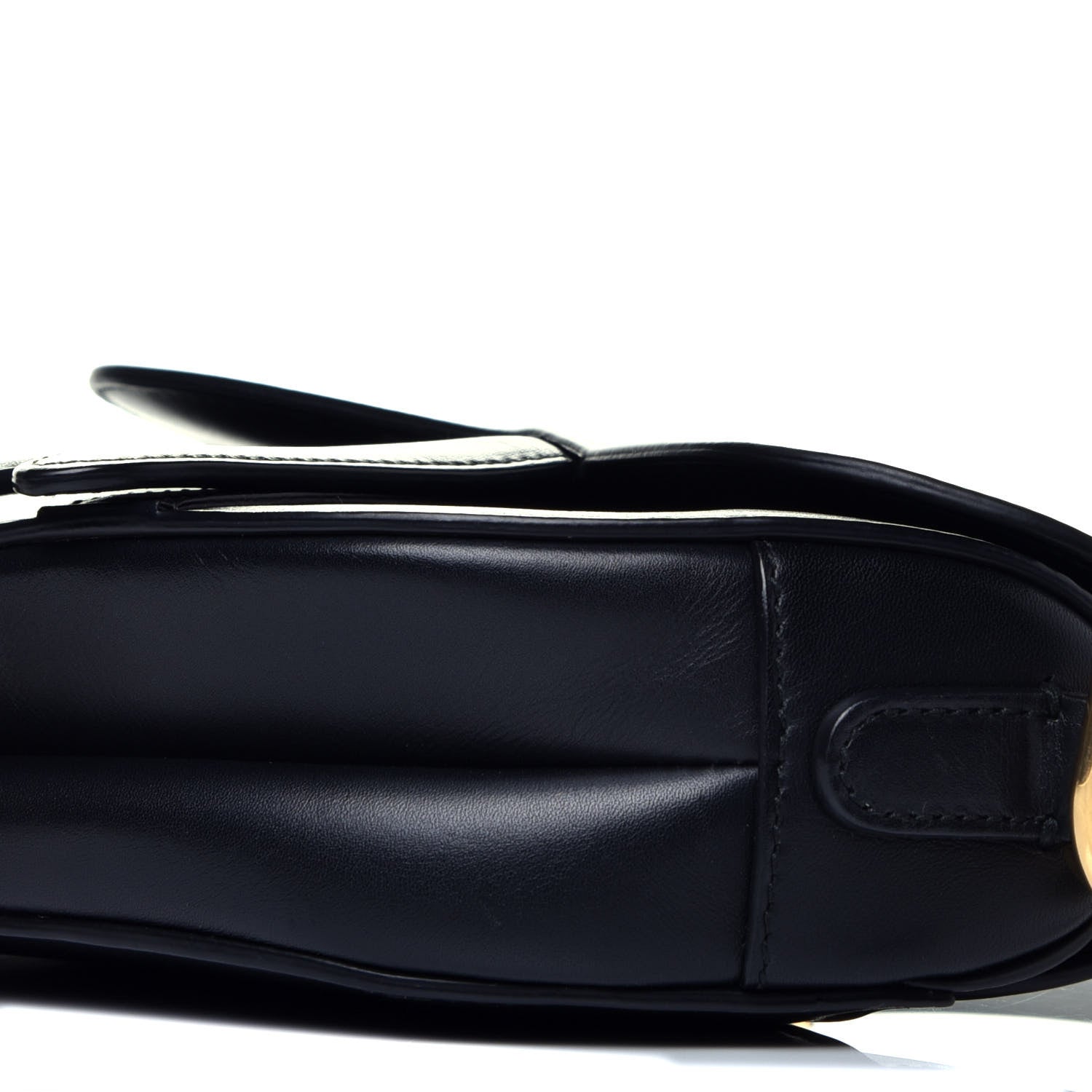 Christian Dior Calfskin Mini Saddle Bag Black 9 of 9