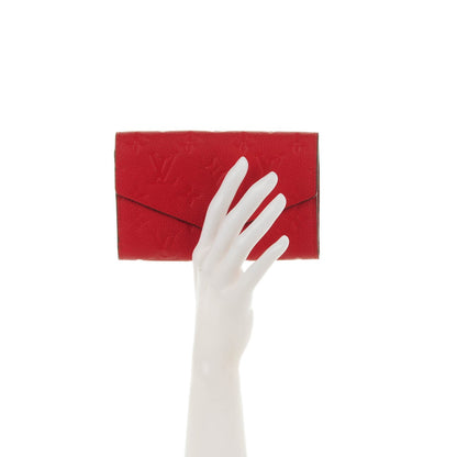 Louis Vuitton Empreinte Compact Curieuse Wallet Cherry 2 of 7