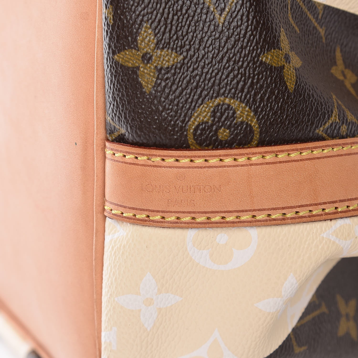 Louis Vuitton Monogram Rayures Petit Noe 7 of 13
