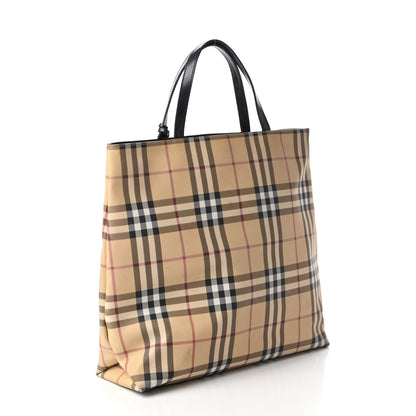 Burberry House Check Medium Tote Black 3 of 15