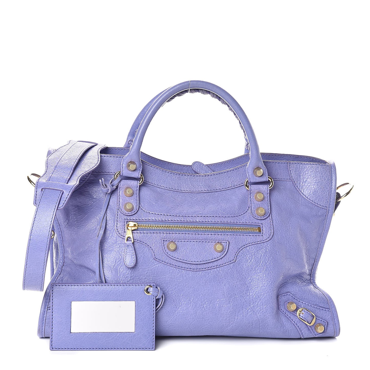 Agneau Giant 12 Gold Hardware City Mauve Light Mauve
