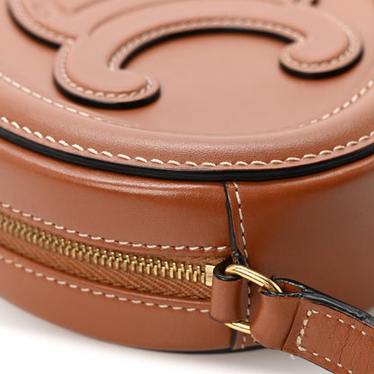 Celine Smooth Calfskin Cuir Triomphe Oval Bag Tan 13 of 13