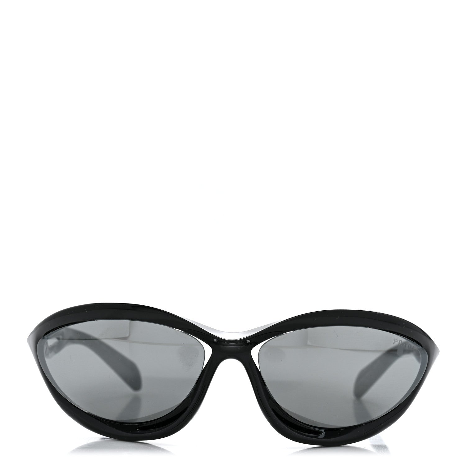 Prada Acetate Sunglasses SPR A26 Black 2 of 8