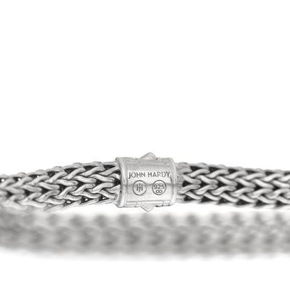 John Hardy Sterling Silver Black Sapphire 7mm Classic Chain Bracelet 4 of 4