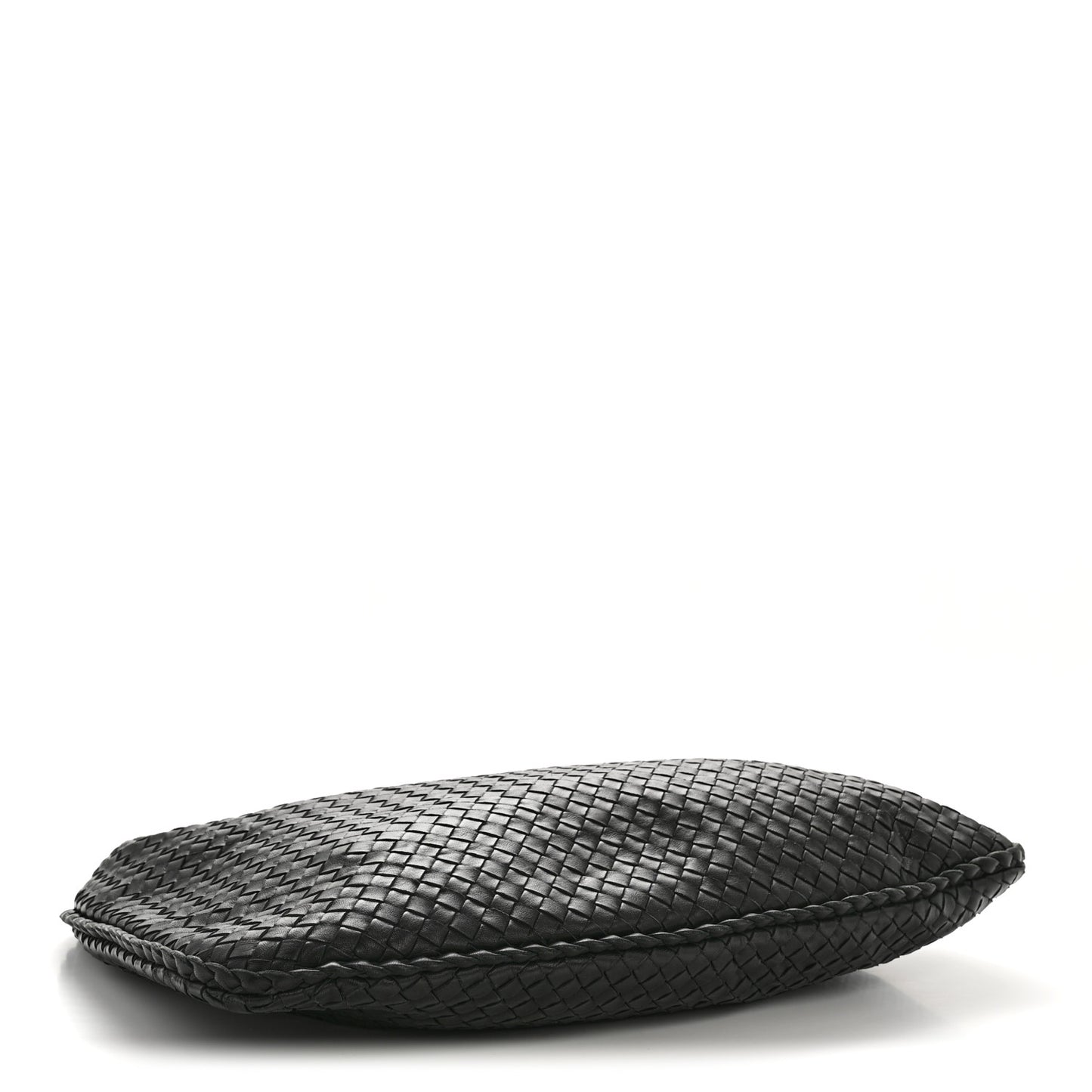 Nappa Intrecciato Large Veneta Hobo Black