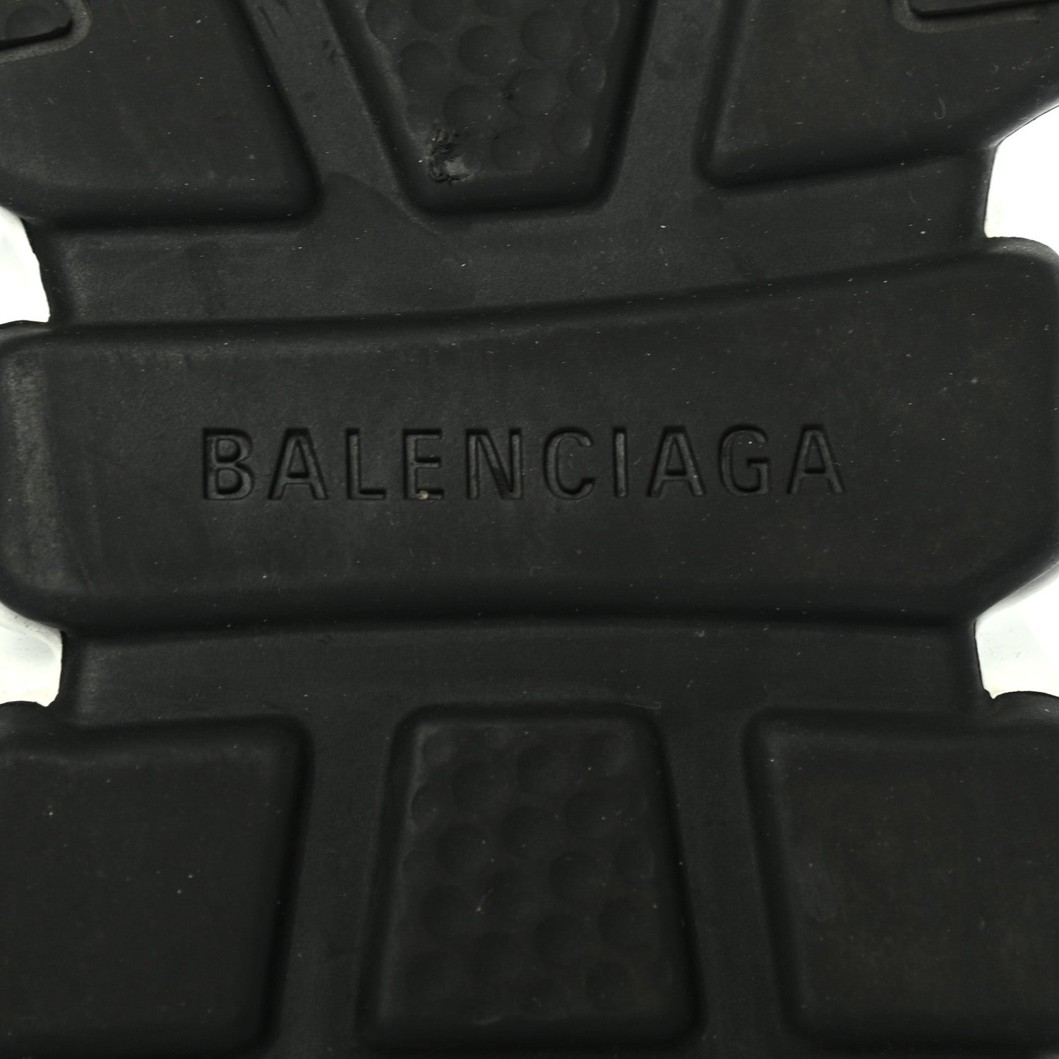 Balenciaga Neoprene Knit Womens Speed Sneakers 35 Black White 7 of 10