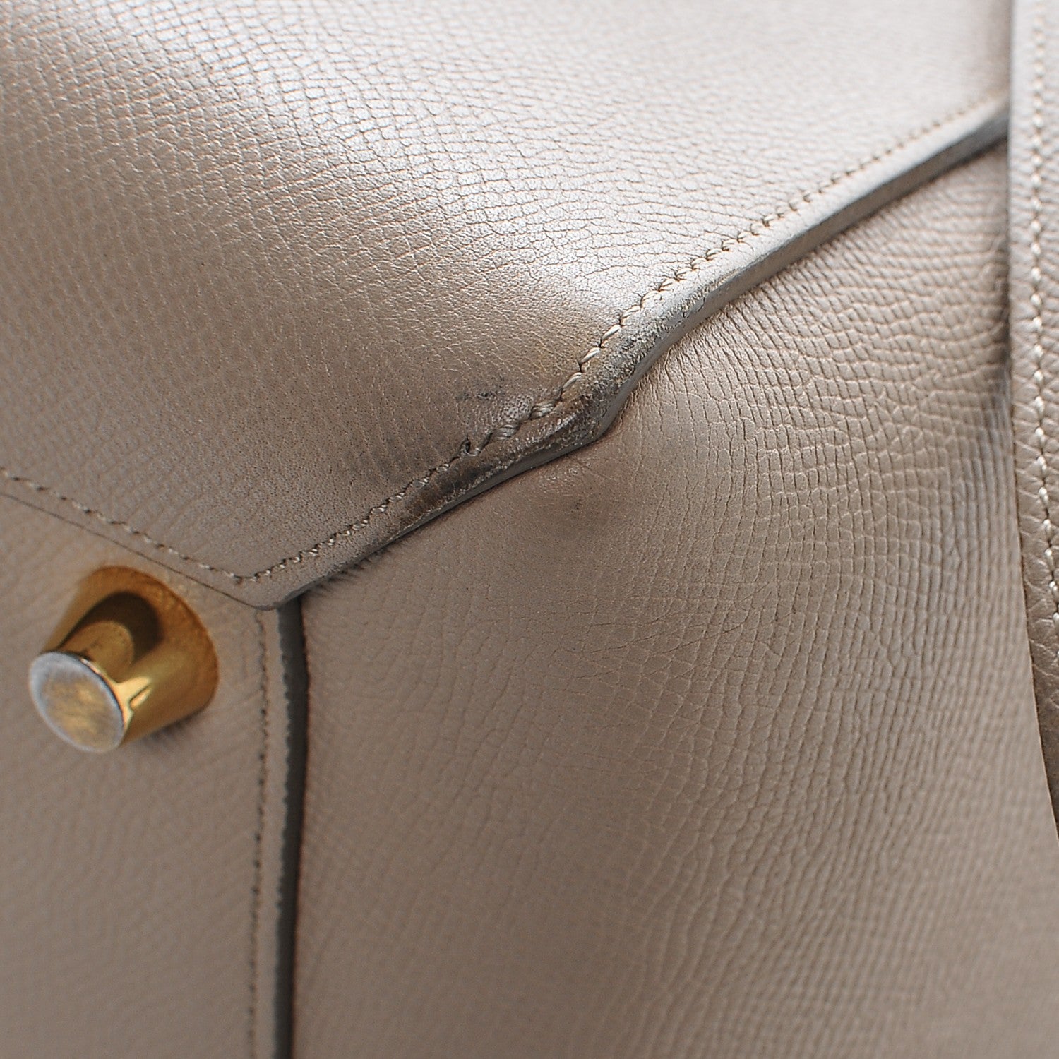 Celine Grained Calfskin Mini Belt Bag Dune 8 of 11