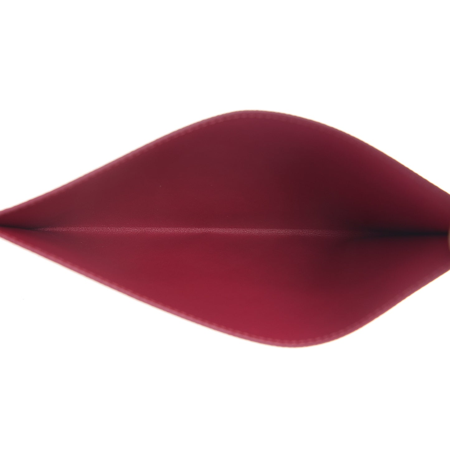 Calfskin Felicie Card Holder Insert Fuchsia
