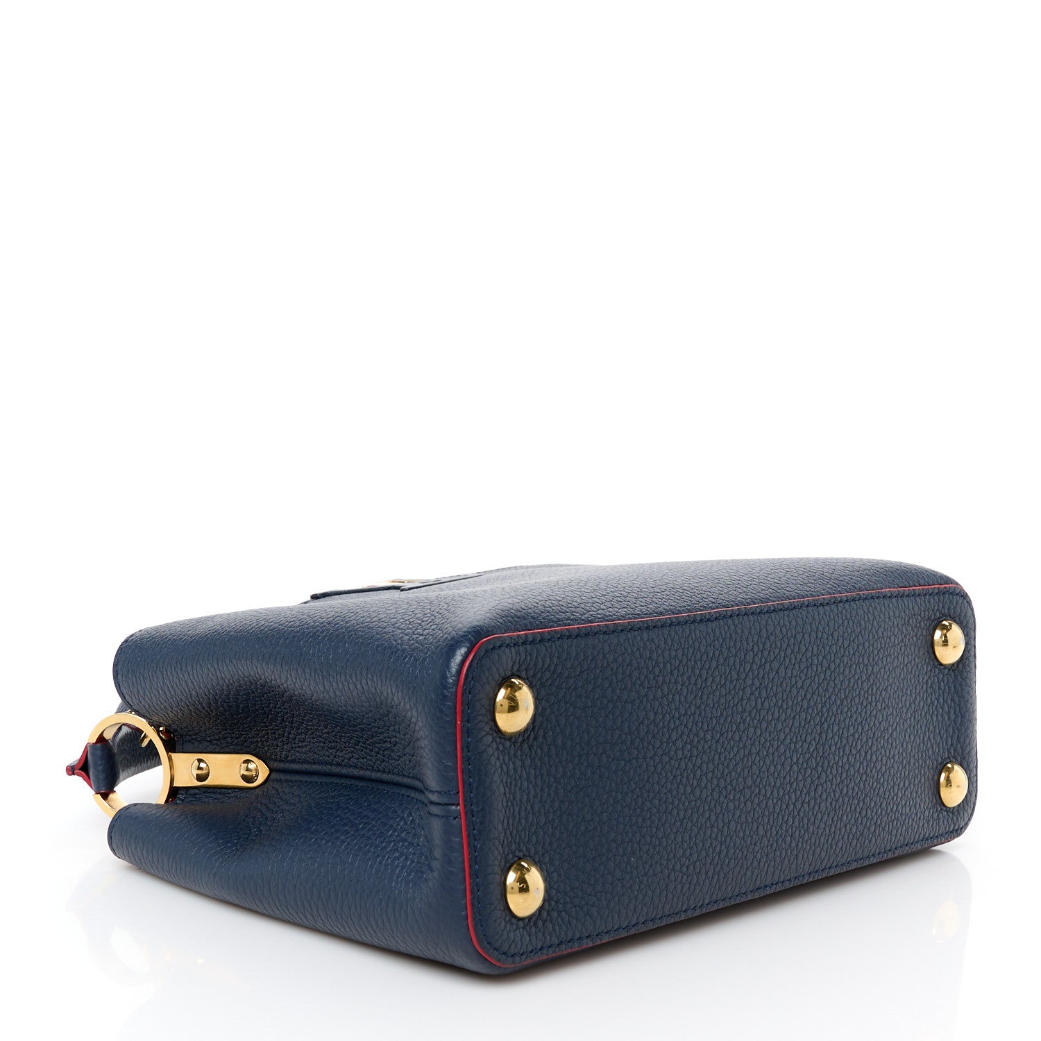 Louis Vuitton Taurillon Capucines BB Marine Rouge 4 of 9