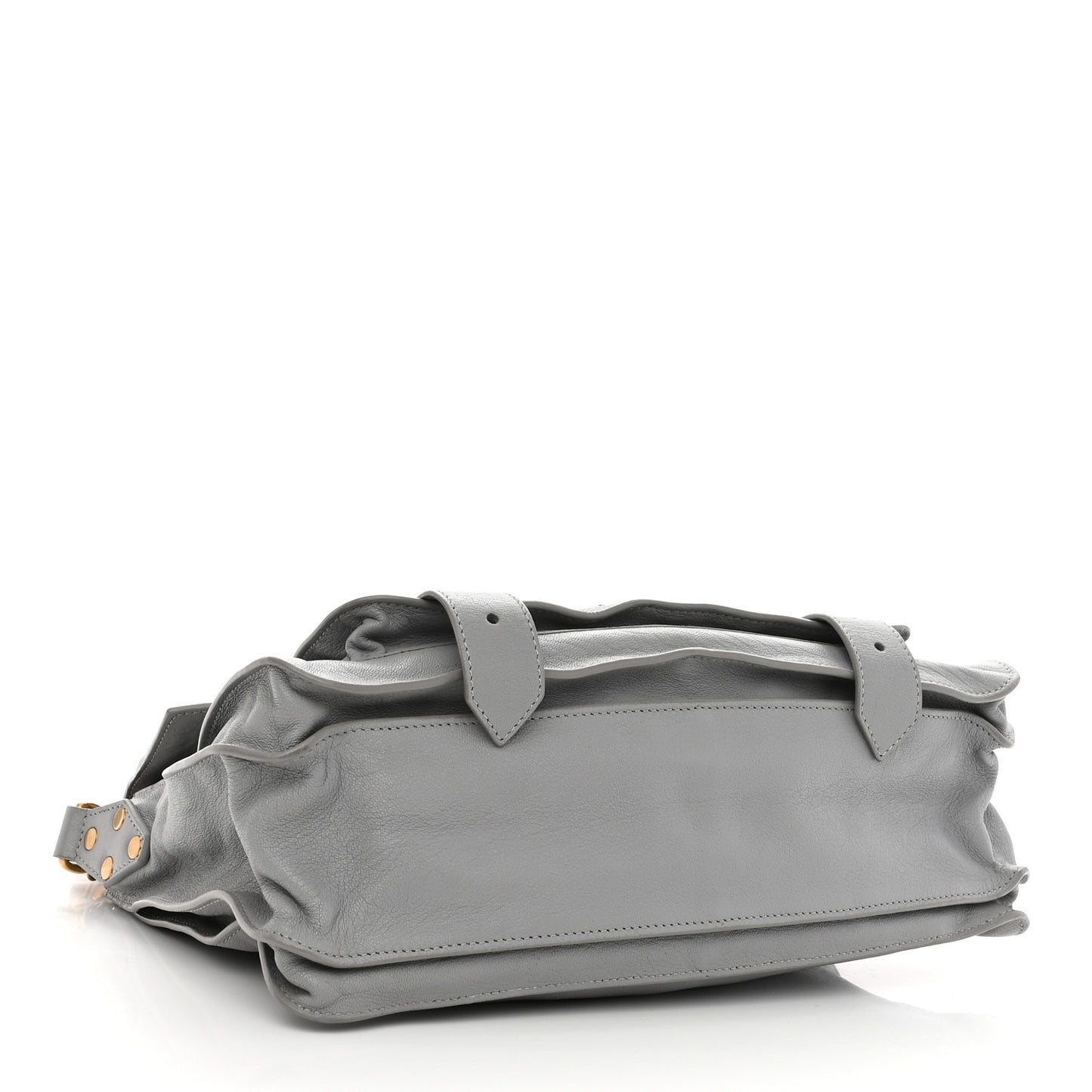 Lambskin Medium PS1 Satchel Dove Grey