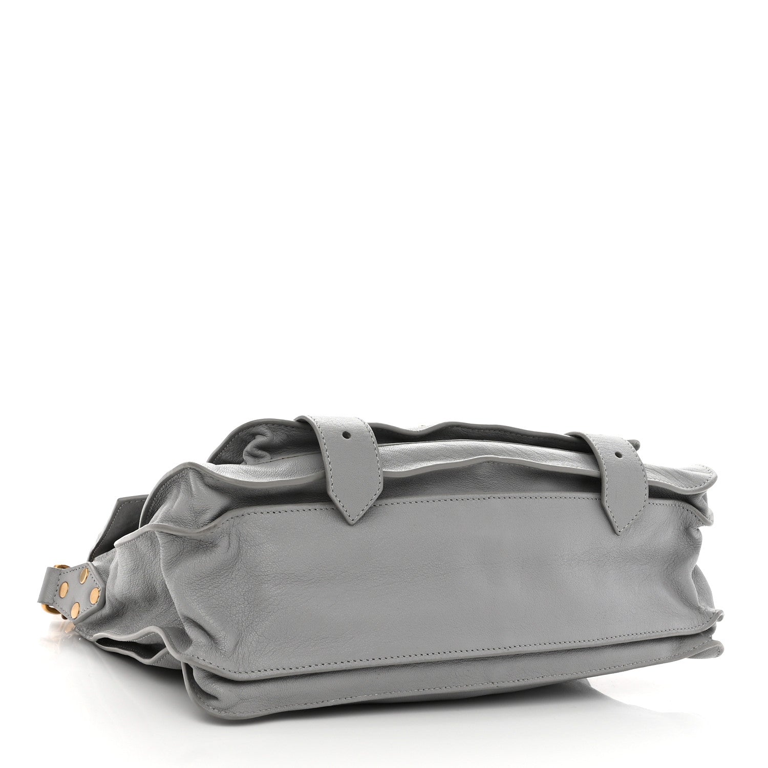Proenza Schouler Lambskin Medium PS1 Satchel Dove Grey 4 of 12