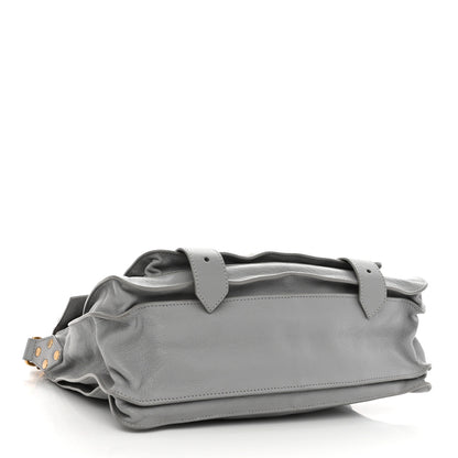 Proenza Schouler Lambskin Medium PS1 Satchel Dove Grey 4 of 12