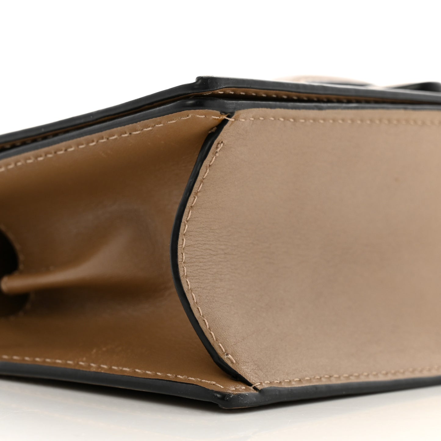 Calfskin Small Barcelona Shoulder Bag Mink