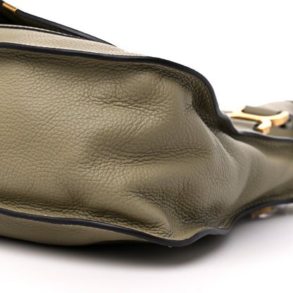 Chloe Calfskin Medium Marcie Satchel Baobab Green 9 of 9