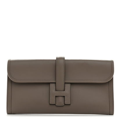 Hermes Swift Jige Elan 29 Clutch Gris Asphalte 1 of 8